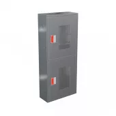 Шкаф пожарный ШПК-320 НО из нержавеющей стали навесной